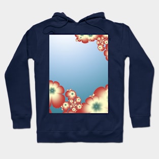 Spring Flower Border Hoodie